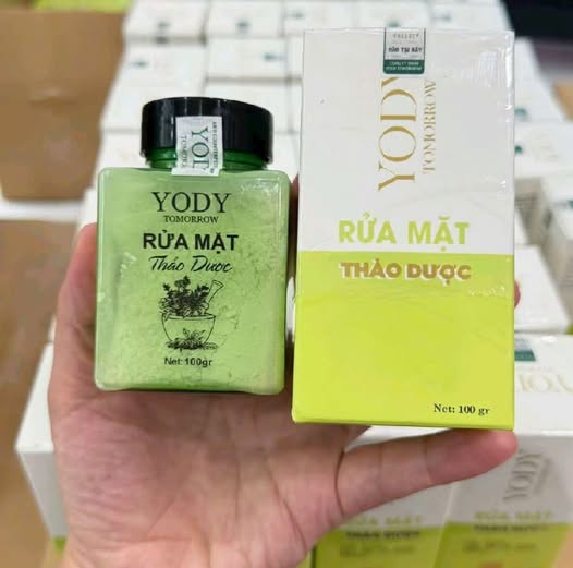 Bột rửa mặt YODY TOMORROW Phương Anh 100g – Làm sạch da hằng ngày