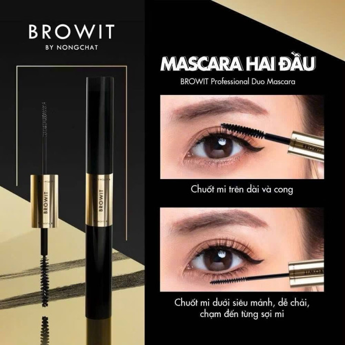 Ưu điểm nổi bật của Mascara 2 Đầu Browit NongChat