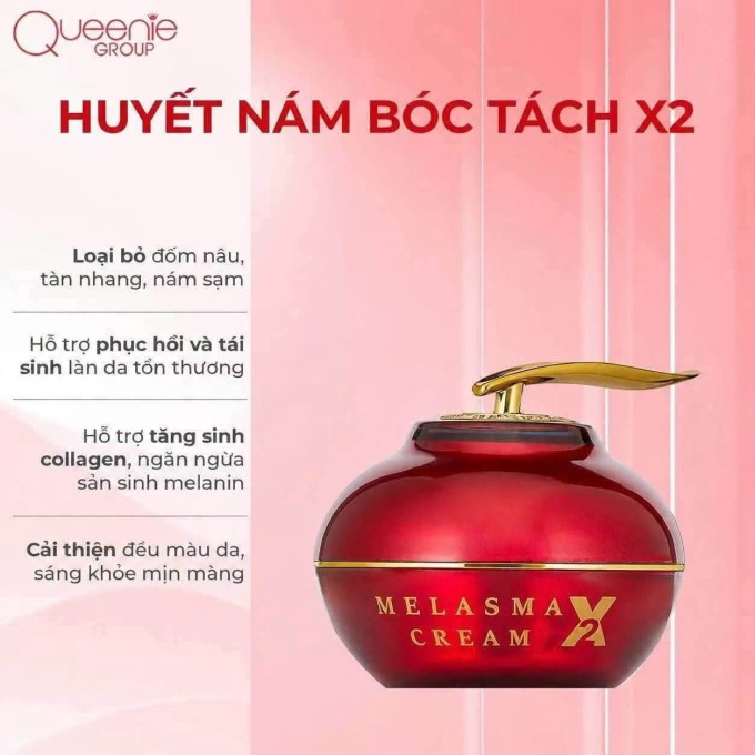 Cách sử dụng kem nám Queenie Skin