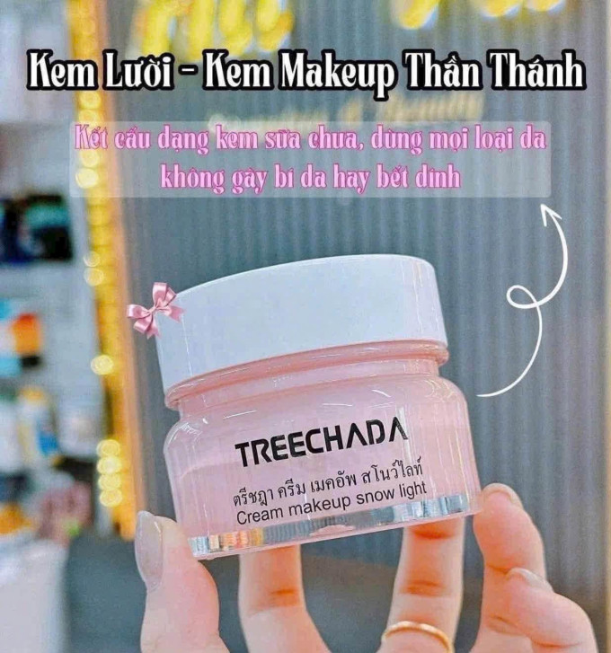 Kem Treechada Thái Lan 50g – Kem Makeup Nâng Tone, Dưỡng Ẩm Da