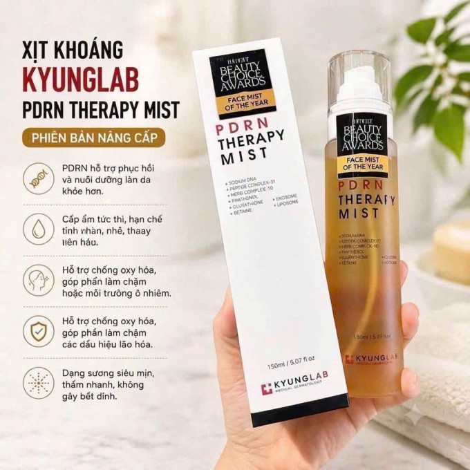 Công nghệ Exosome và Liposome trong xịt khoáng KyungLab